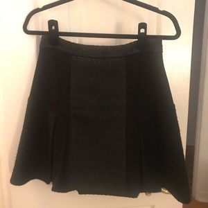 Rebecca Taylor High Waisted A-Line Skirt